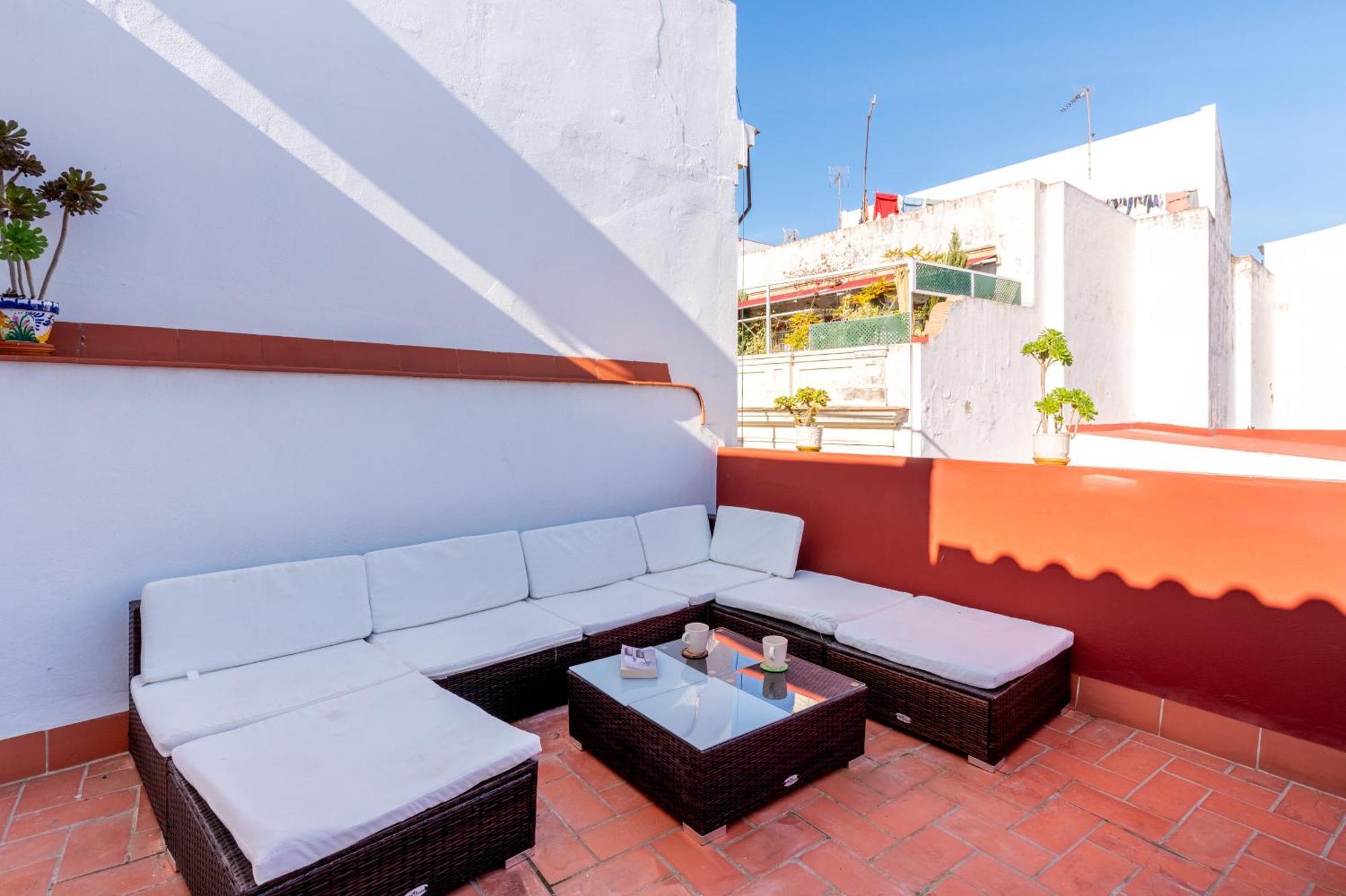Holi-Rent Penthouse Penuelas セビリア エクステリア 写真